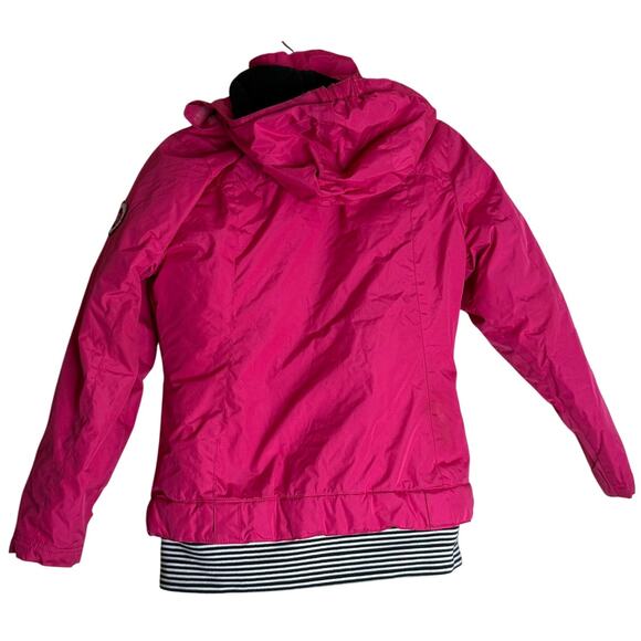 Weatherproof 3 In 1 Jacket Girls L (10-12) Pink Lined Pockets Hooded Full Zip - Picture 2 of 14